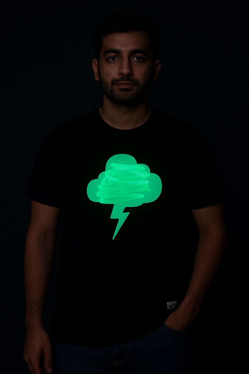 Cloud Glow in the Dark Interactive T shirt
