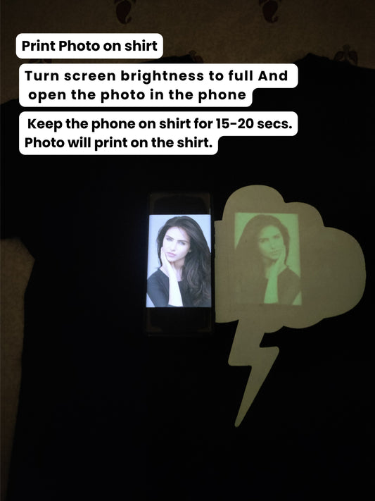 Cloud Glow in the Dark Interactive T shirt